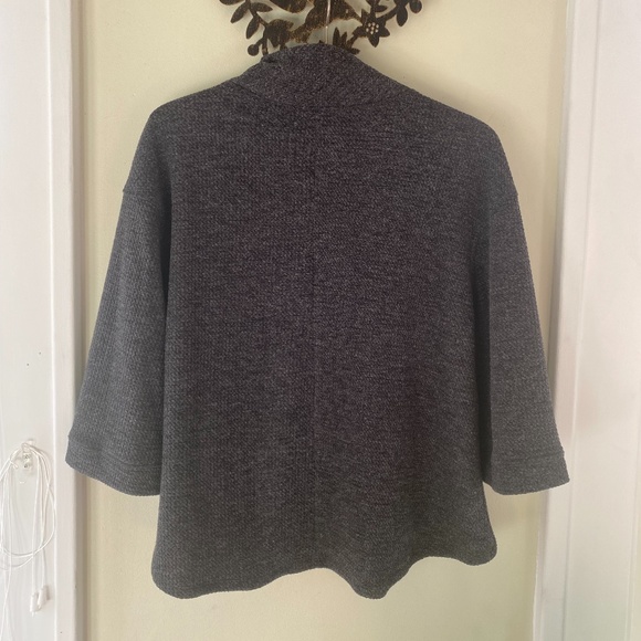 Anthropologie Waffle Mock Turtle Neck - Picture 5 of 8